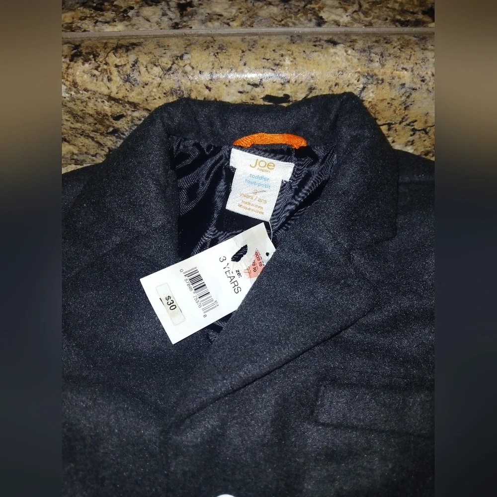 Joe fresh toddler size 3 years old wool pea coat. Purchased from Kohl's.new